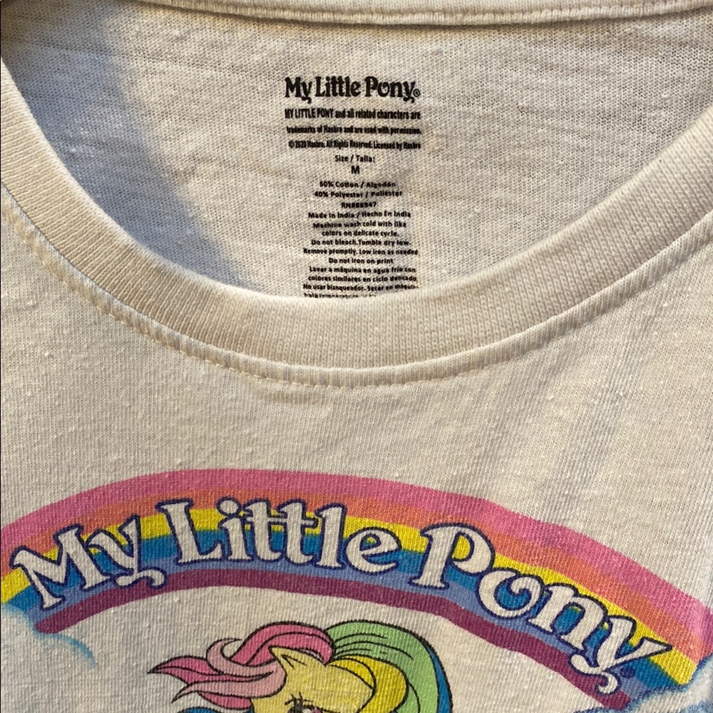 My Little Pony White T-Shirt - Picture 2 of 6